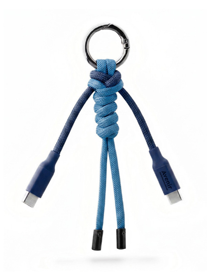 PORTE CLES TRESSE RPET 2 EN 1